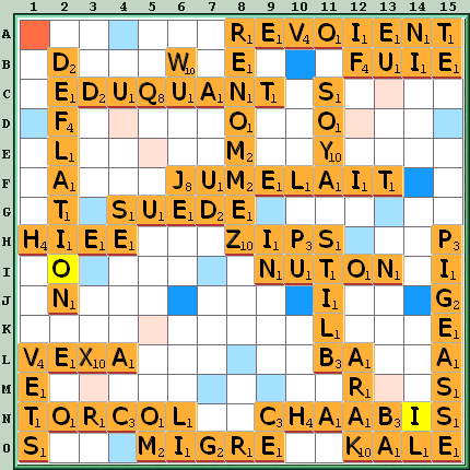 Grille de jeu