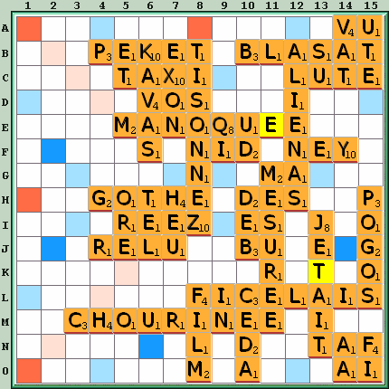 Grille de jeu