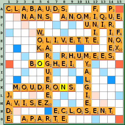 Grille de jeu