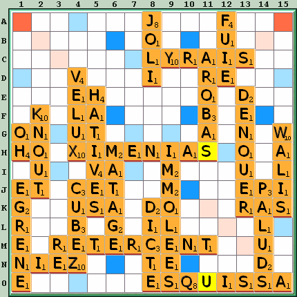 Grille de jeu