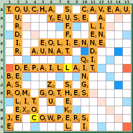 Grille de jeu