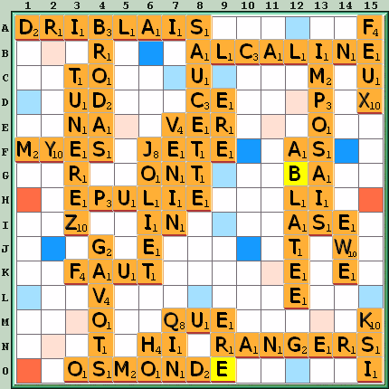 Grille de jeu
