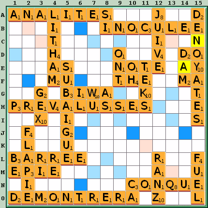Grille de jeu