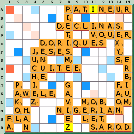 Grille de jeu