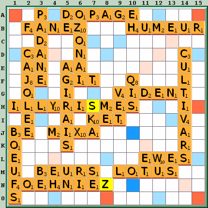 Grille de jeu