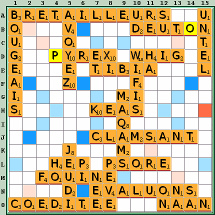 Grille de jeu