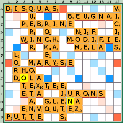 Grille de jeu