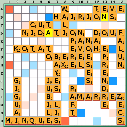 Grille de jeu