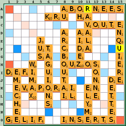 Grille de jeu