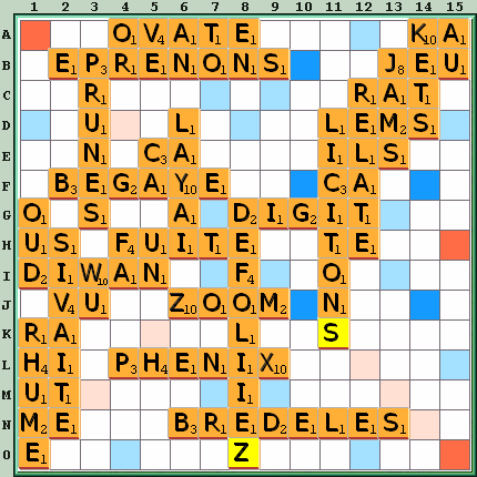 Grille de jeu