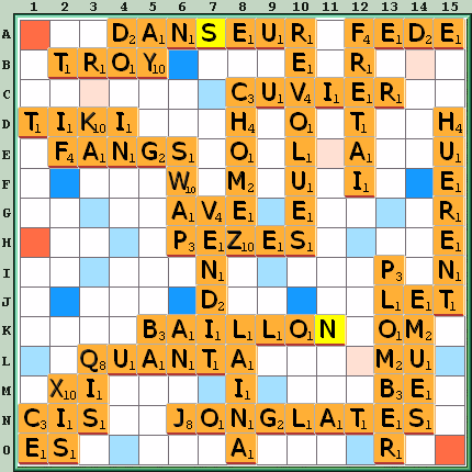 Grille de jeu