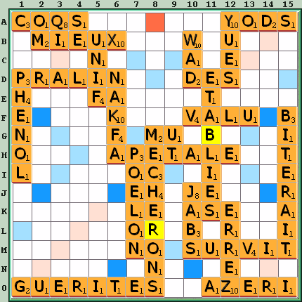 Grille de jeu