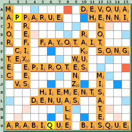 Grille de jeu