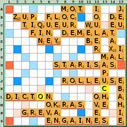 Grille de jeu