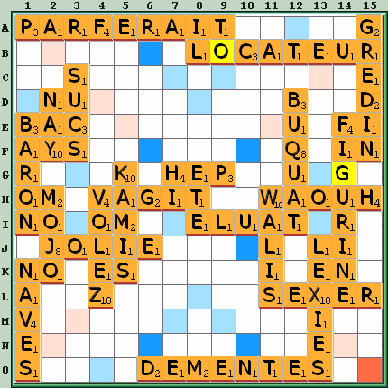 Grille de jeu