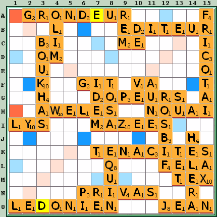 Grille de jeu