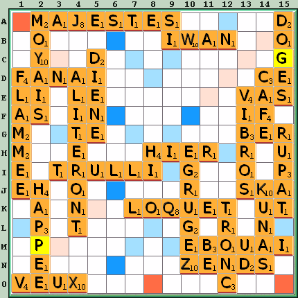 Grille de jeu