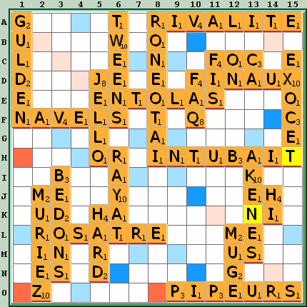 Grille de jeu