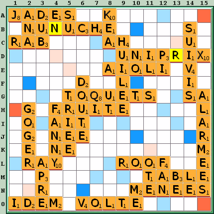 Grille de jeu
