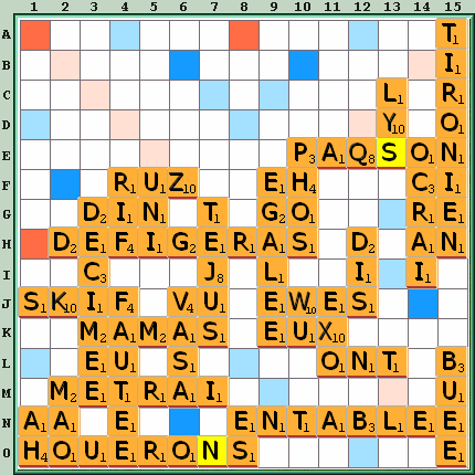Grille de jeu