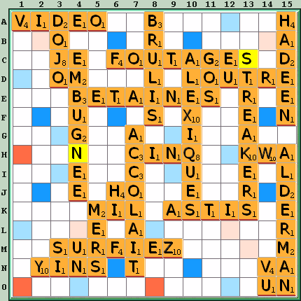 Grille de jeu
