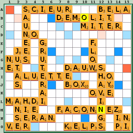 Grille de jeu