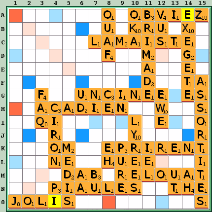 Grille de jeu