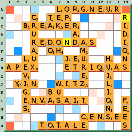 Grille de jeu