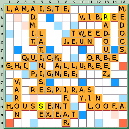 Grille de jeu