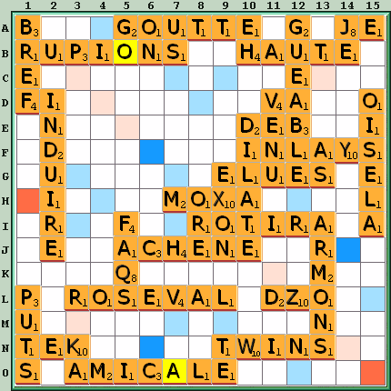 Grille de jeu