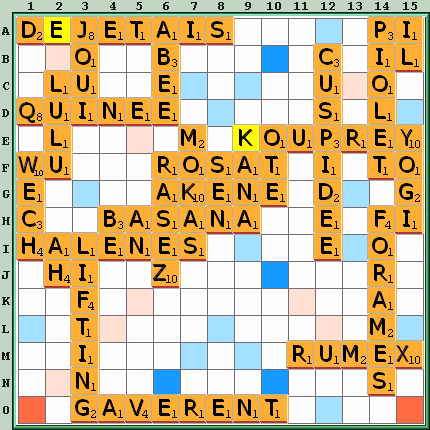 Grille de jeu
