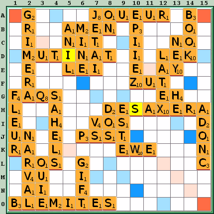 Grille de jeu