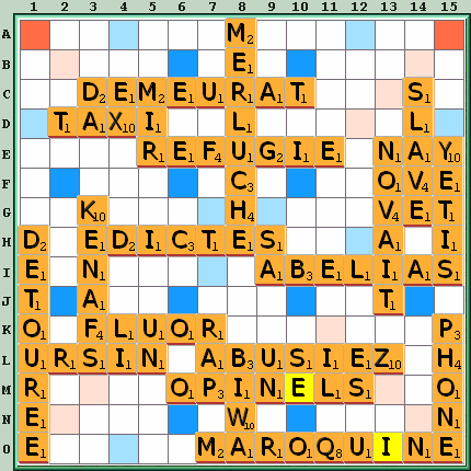 Grille de jeu