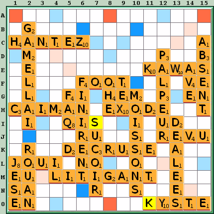Grille de jeu