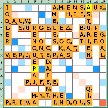 Grille de jeu