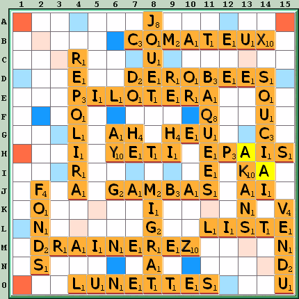 Grille de jeu