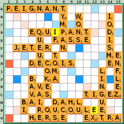 Grille de jeu