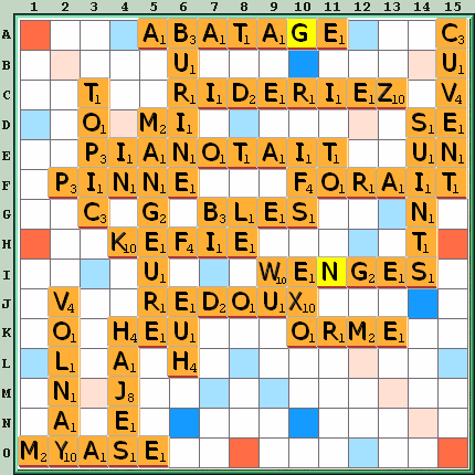 Grille de jeu