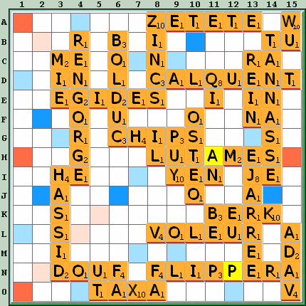 Grille de jeu