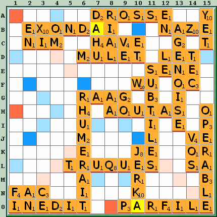Grille de jeu
