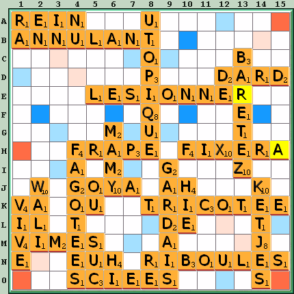Grille de jeu