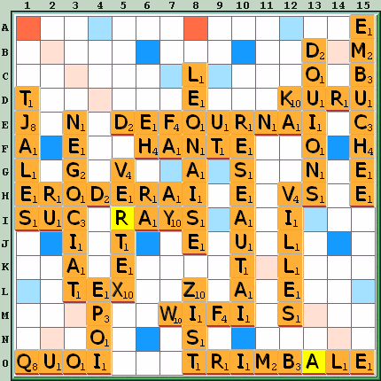 Grille de jeu
