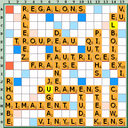 Grille de jeu