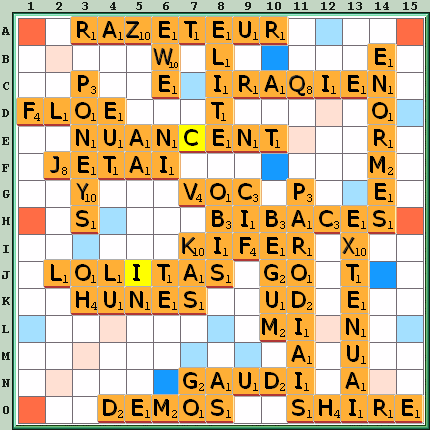 Grille de jeu