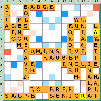 Grille de jeu