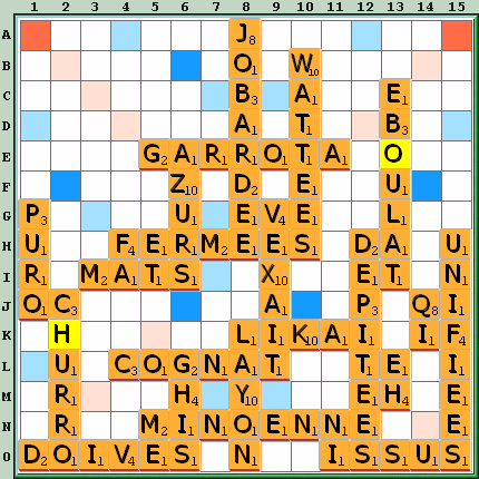 Grille de jeu
