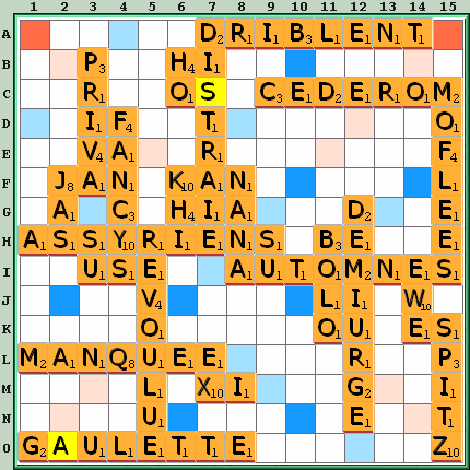 Grille de jeu
