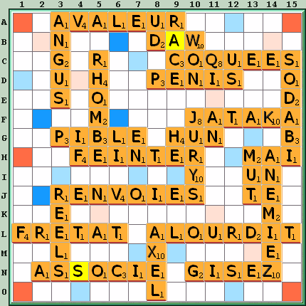 Grille de jeu