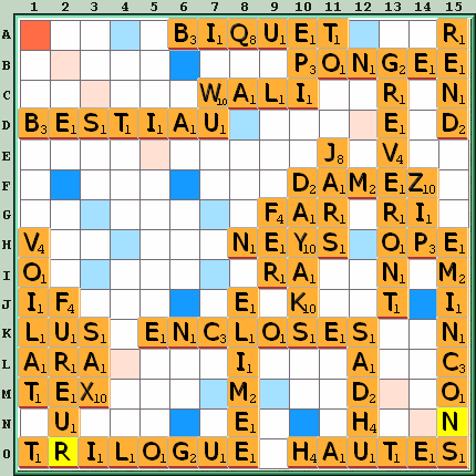 Grille de jeu