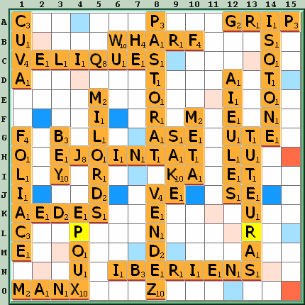 Grille de jeu